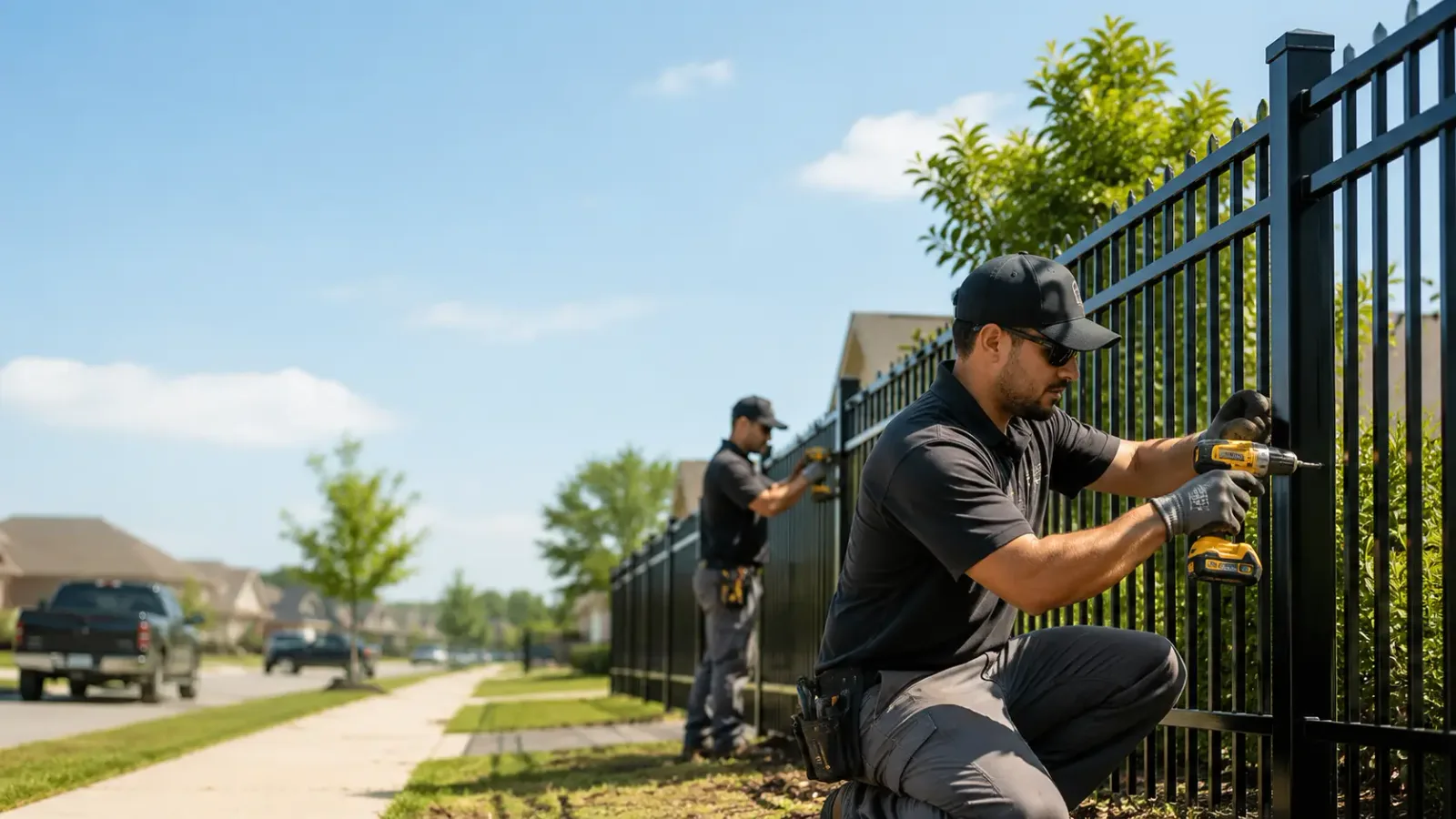 Metal Fence Installation in Ferris, TX